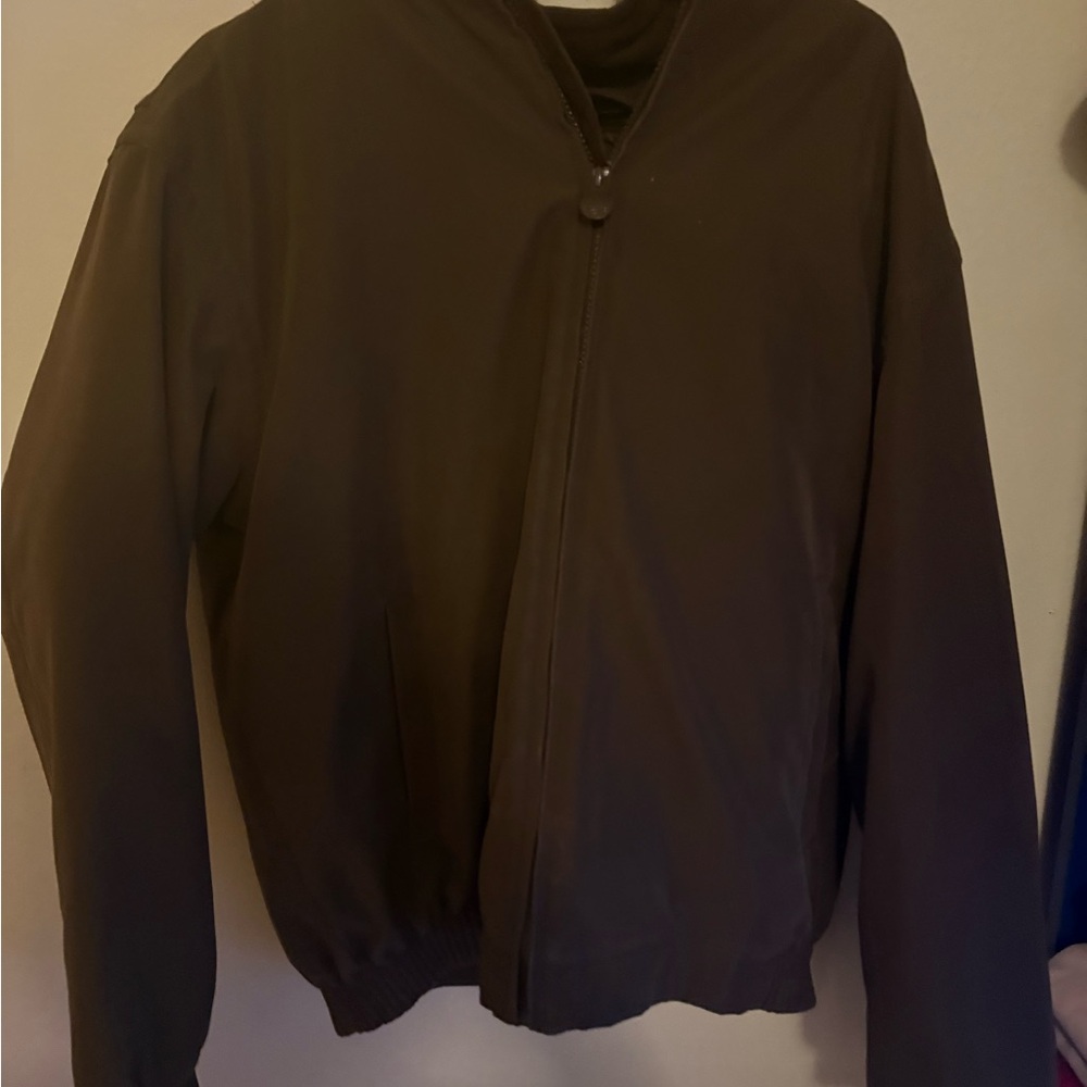 RAINFOREST Men's Dark Brown Bomber Jacket